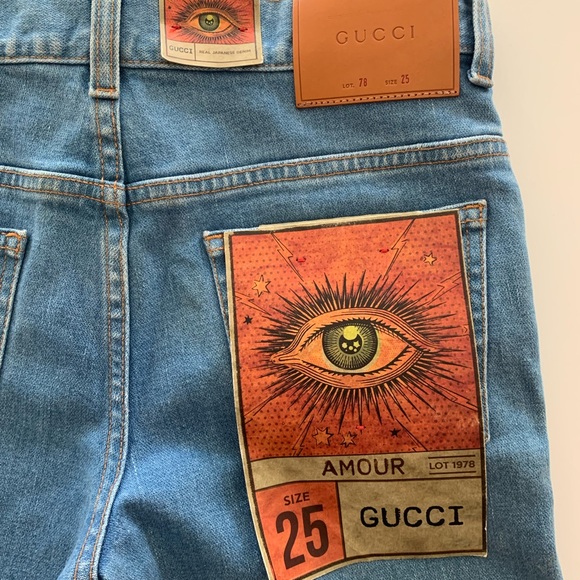 Gucci Web Flare Jeans - Picture 4 of 9